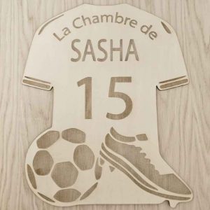 T-shirt de Foot en Bois